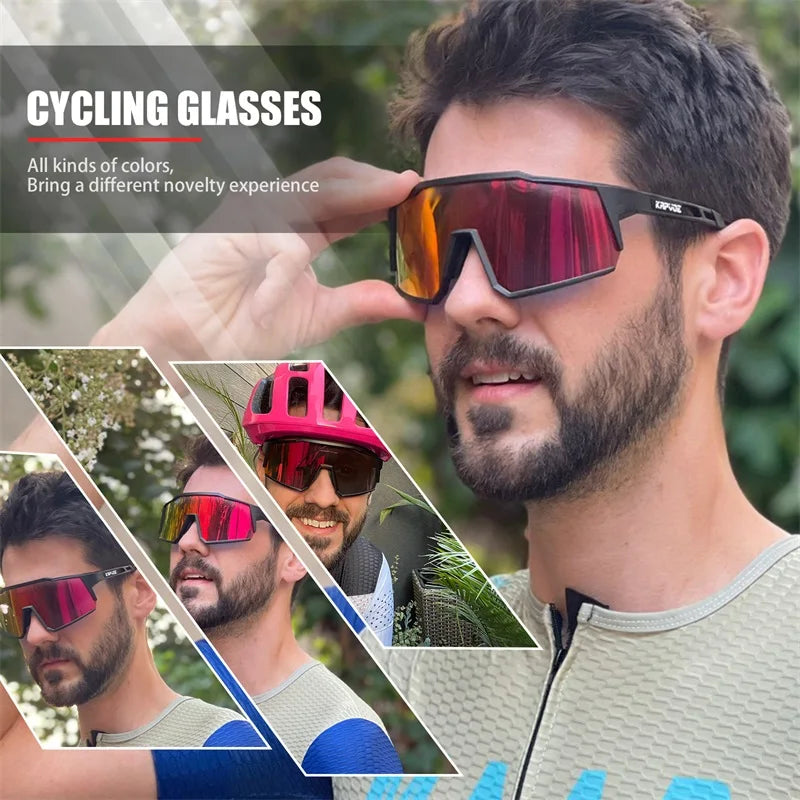 Kapvoe Men Óculos de Ciclismo UV400