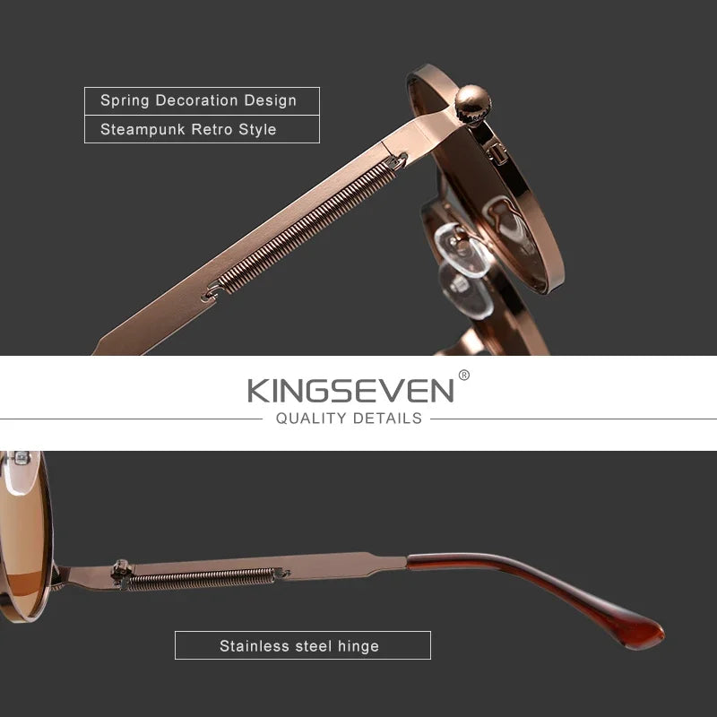 KINGSEVEN 2024 Óculos de Sol Polarizados Masculinos